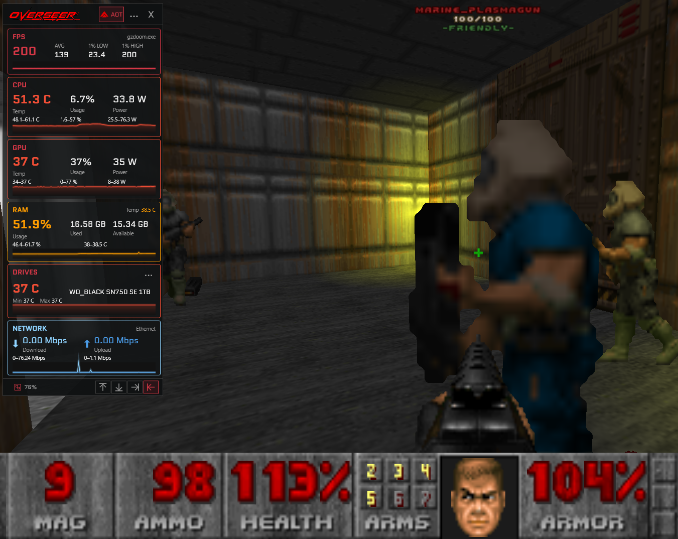 Sidebar Mode with FPS